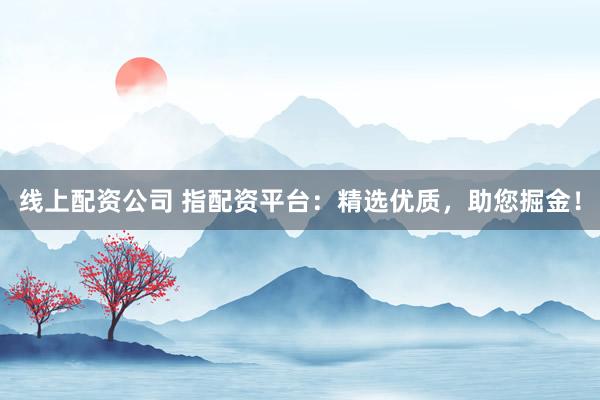 线上配资公司 指配资平台：精选优质，助您掘金！